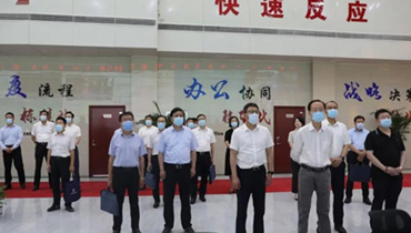 市人大常委會黨組書記、主任韓金峰到公司調(diào)研